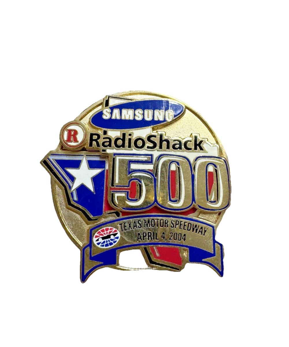 Texas Motor Speedway Radio Shack 500 Collectors Lapel Pin - NASCAR